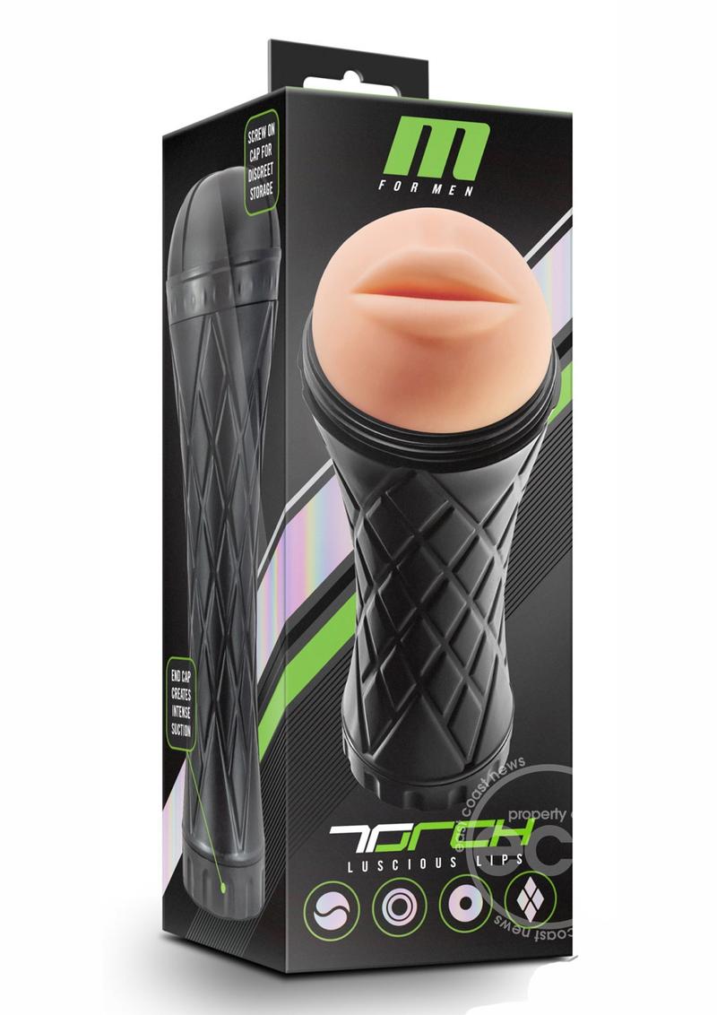 M For Men The Torch Realistic Strokers - Vanilla