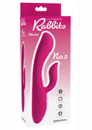 Ultimate Rabbits No. 2 Silicone Vibrating Dual Stimulator - Fuchsia