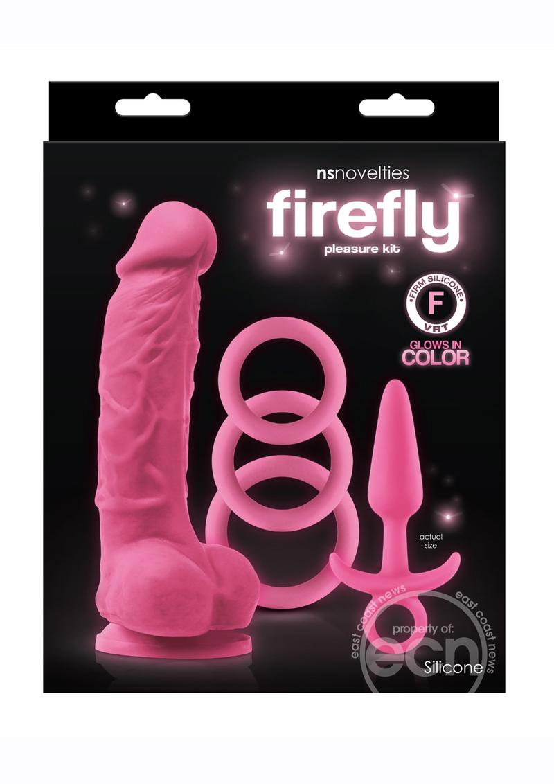 Firefly Glow-in-the-Dark Silicone Pleasure Kit