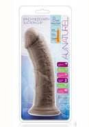 Au Naturel 8" Sensa Feel Dildo with Suction Cup