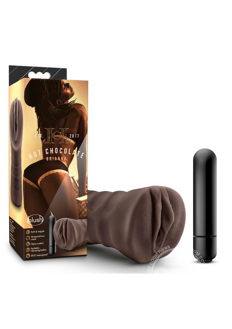 Hot Chocolate Vibrating Realistic Strokers