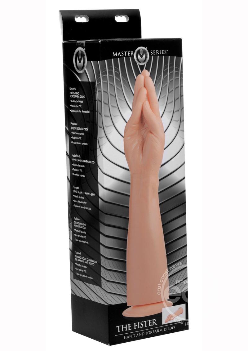 Master Series The Fister Hand and Forearm 15in Dildo