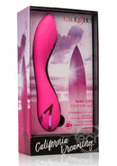 California Dreaming Surf City Centerfold Thumping G-Spot Vibrator - Pink