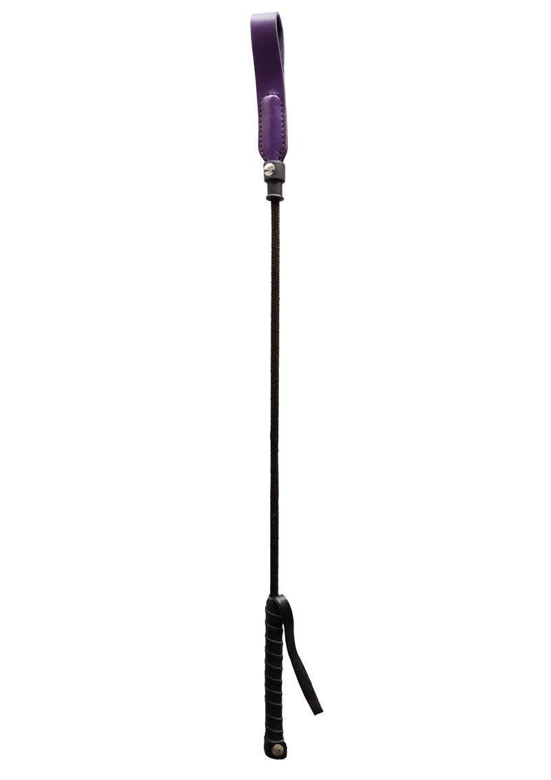 Rouge 50 Times Hotter Long Riding Crop - Slim Tip 24in