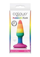 Colours Pleasure Silicone Anal Plug - Pride Edition