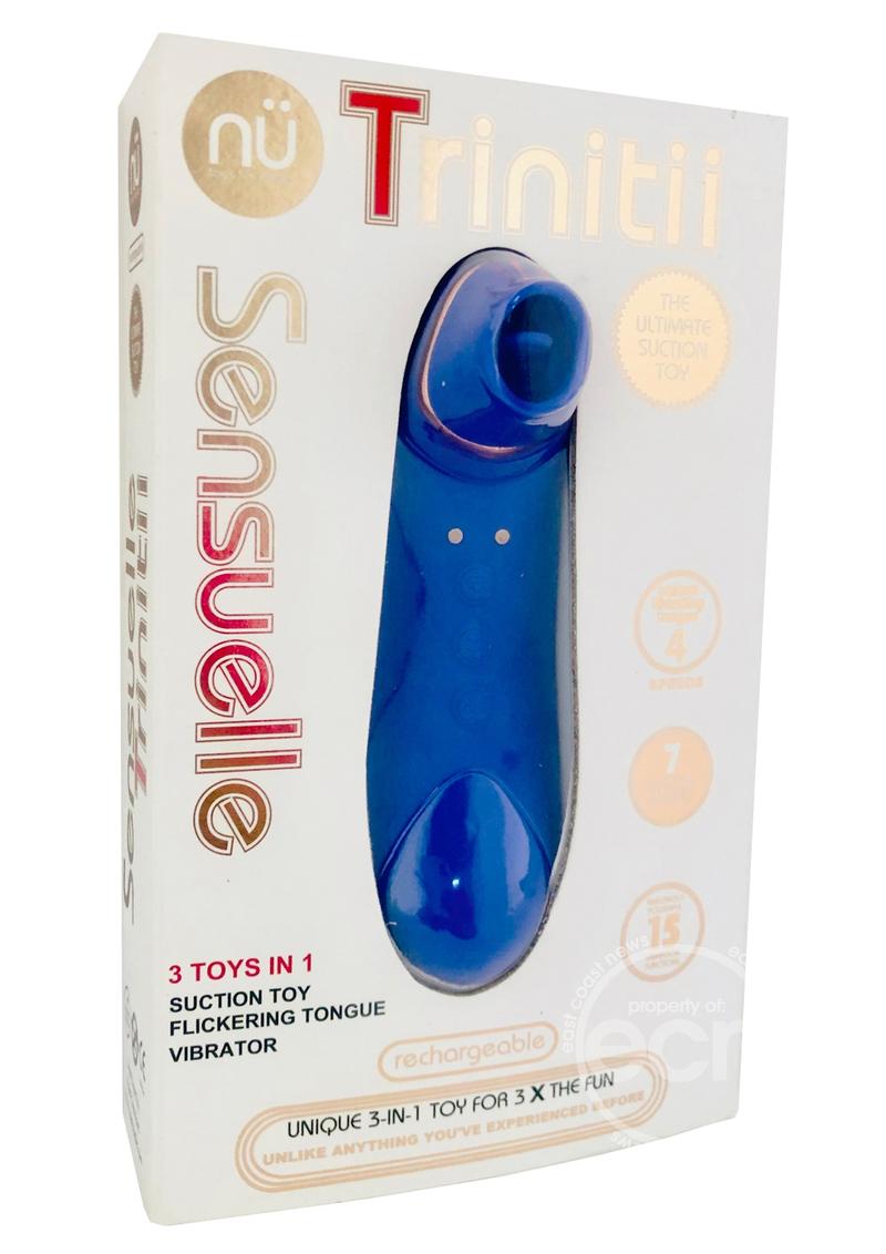 Nu Sensuelle Trinitii Rechargeable 3-In-1 Clitoral Toy