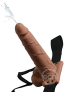 Fetish Fantasy Series - Hollow Squirting Strap-On Dildo with Balls and Harness