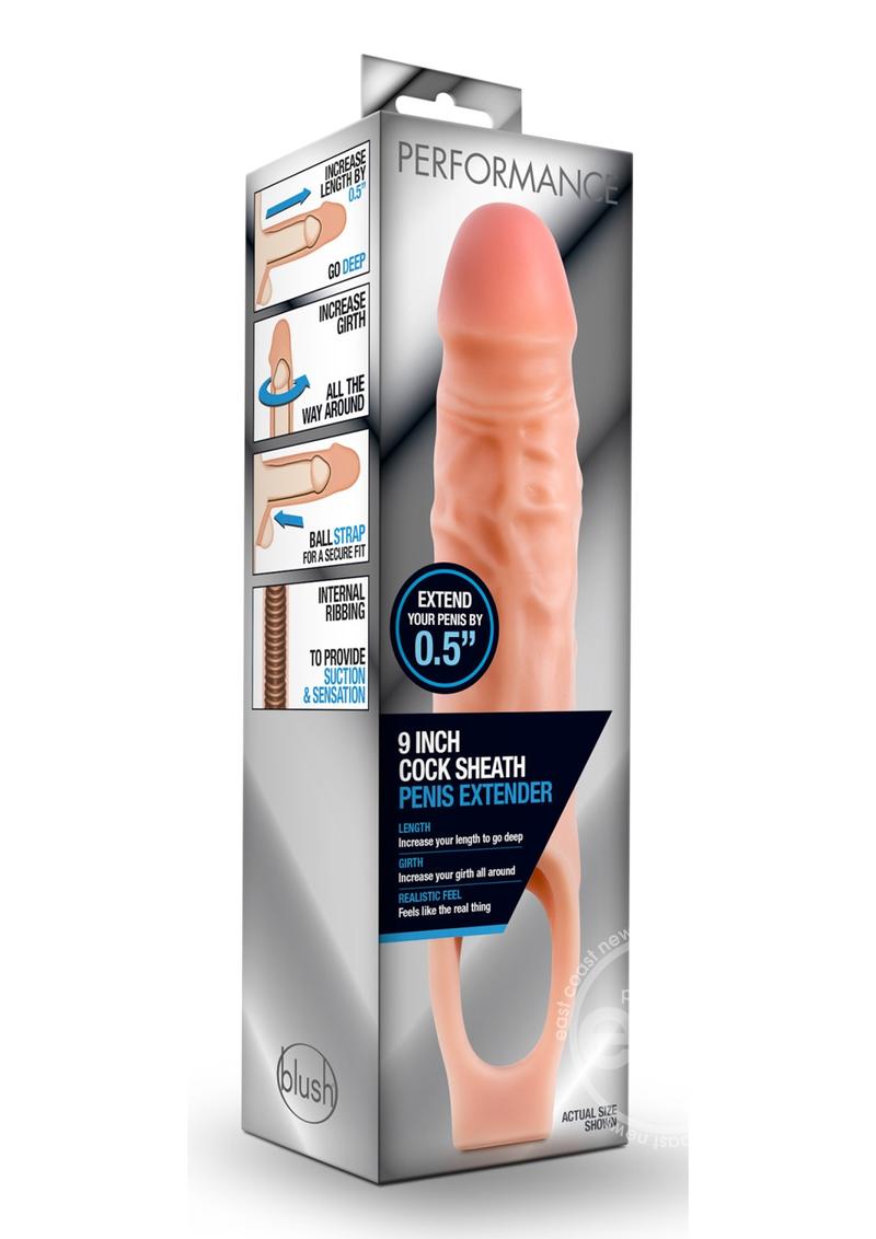 Performance Sheath Penis Extenders with Ball Loops