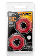 Stay Hard Nutz Stretchy Rings 2-Pack