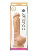 Colours Pleasures 7" Silicone Dildo with Suction Cup