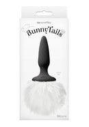 Bunny Tails Mini Silicone Anal Plug with Bunny Tail