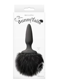 Bunny Tails Mini Silicone Anal Plug with Bunny Tail