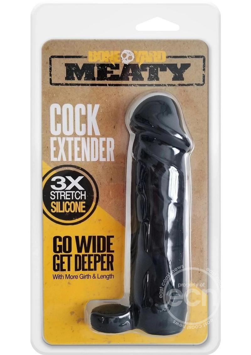 Boneyard Meaty 3x Silicone Penis Extender 6.5in
