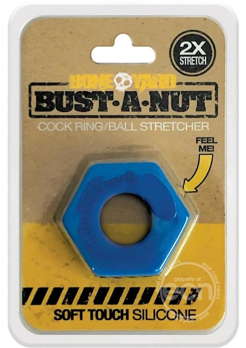 Boneyard - Bust A Nut 2X Stretch Silicone Cock Ring Ball Stretcher