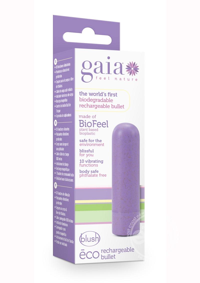 Gaia Eco Rechargeable Mini Bullet - Lilac