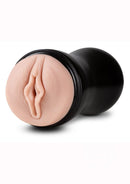 M For Men Soft and Wet Self-Lubricating Stroker Cups - Vanilla