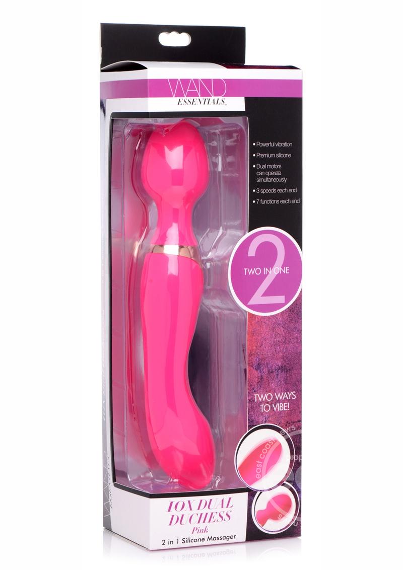 Wand Essentials Double Silicone Vibrating Wand Massager