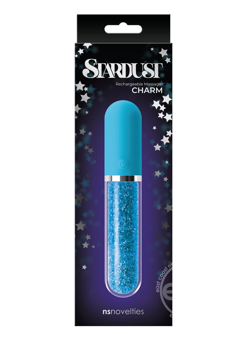 Stardust Charm Rechargeable Crystal Silicone Vibrator