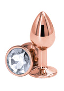 Rear Assets RoseGold-Finish Aluminum Anal Plugs