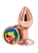 Rear Assets RoseGold-Finish Aluminum Anal Plugs