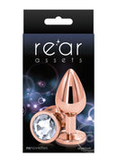Rear Assets RoseGold-Finish Aluminum Anal Plugs