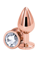 Rear Assets RoseGold-Finish Aluminum Anal Plugs