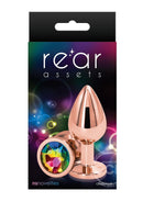 Rear Assets RoseGold-Finish Aluminum Anal Plugs