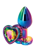 Rear Assets Rainbow-Finish Aluminum Anal Plugs