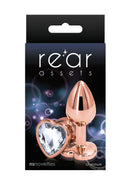 Rear Assets RoseGold-Finish Aluminum Anal Plugs