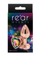 Rear Assets RoseGold-Finish Aluminum Anal Plugs