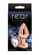 Rear Assets RoseGold-Finish Aluminum Anal Plugs
