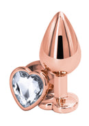 Rear Assets RoseGold-Finish Aluminum Anal Plugs