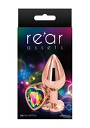 Rear Assets RoseGold-Finish Aluminum Anal Plugs