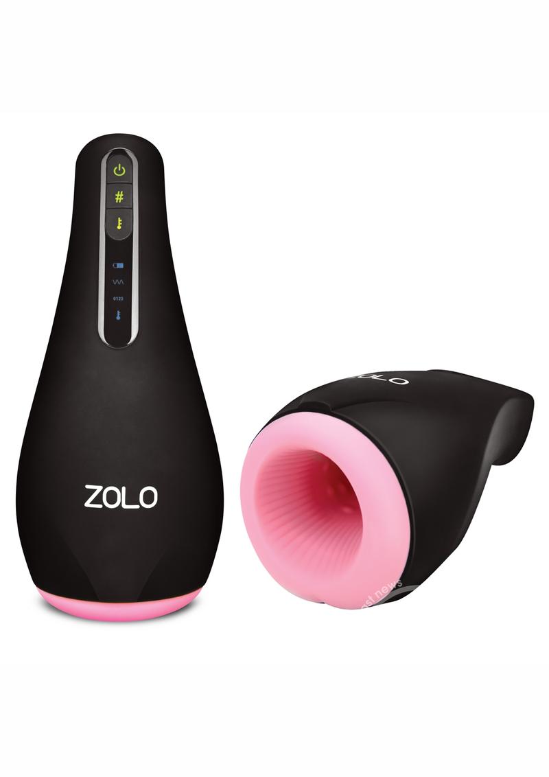 Zolo Heatstroke Pulsating Male Stimulator with Warming Function
