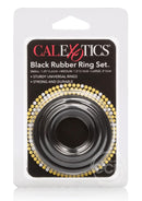 Black Rubber Ring - 3 Size Choices