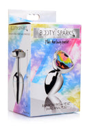 Booty Sparks Rainbow Prism Heart Anal Plug