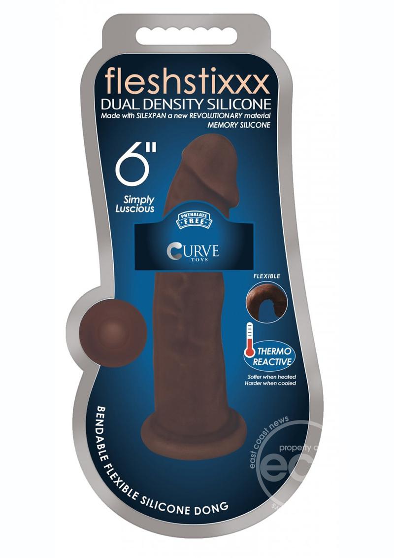 Fleshstixxx Silicone Bendable Dong - 6in