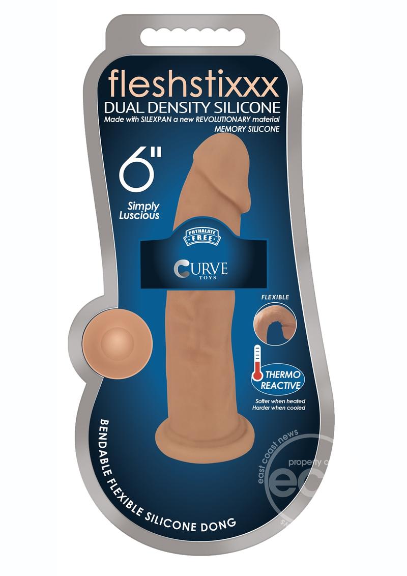 Fleshstixxx Silicone Bendable Dong - 6in