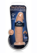 Fleshstixxx Dual Density Silicone Bendable Dong - 9in