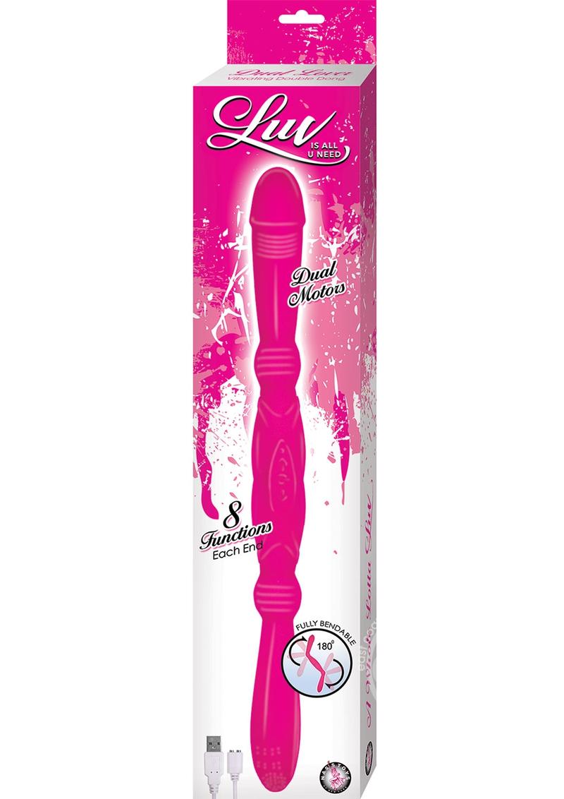 Luv Dual Lover - Silicone Rechargeable Vibrator