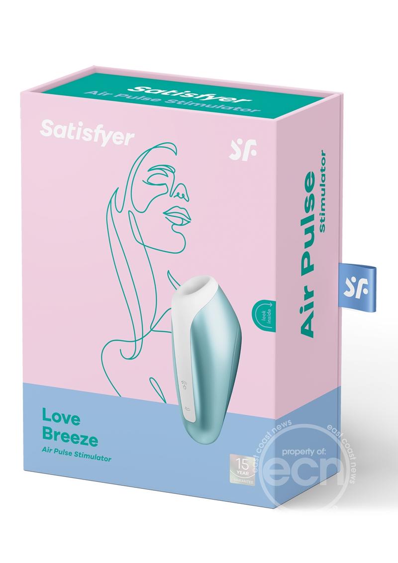 Satisfyer Love Breeze Rechargeable Silicone Air Pulsator