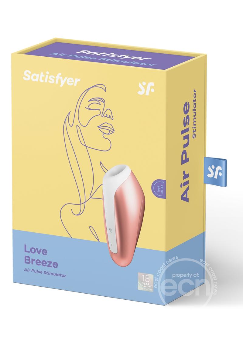 Satisfyer Love Breeze Rechargeable Silicone Air Pulsator