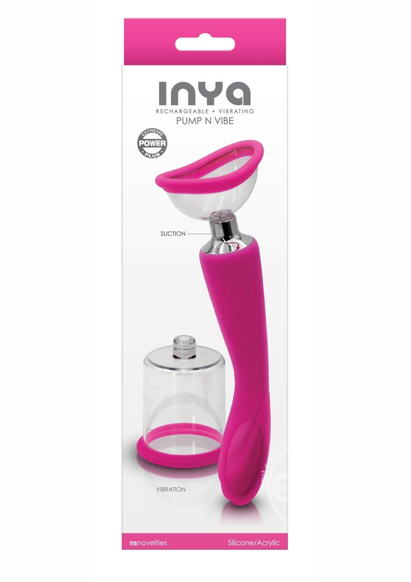 Inya Silicone Rechargeable Pump and Vibe