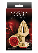 Rear Assets Rose Aluminum Anal Plug