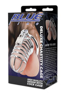 Blue Line - Deluxe Chastity Cage