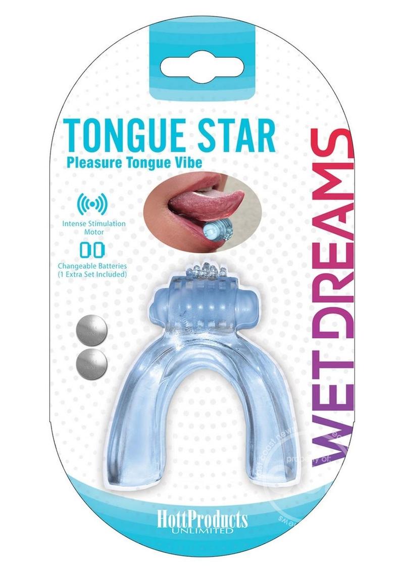 Tongue Star -- Tongue Vibe with Vibrating Motor