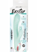 EXCITER THUMPING G-SPOT VIBE-AQUA