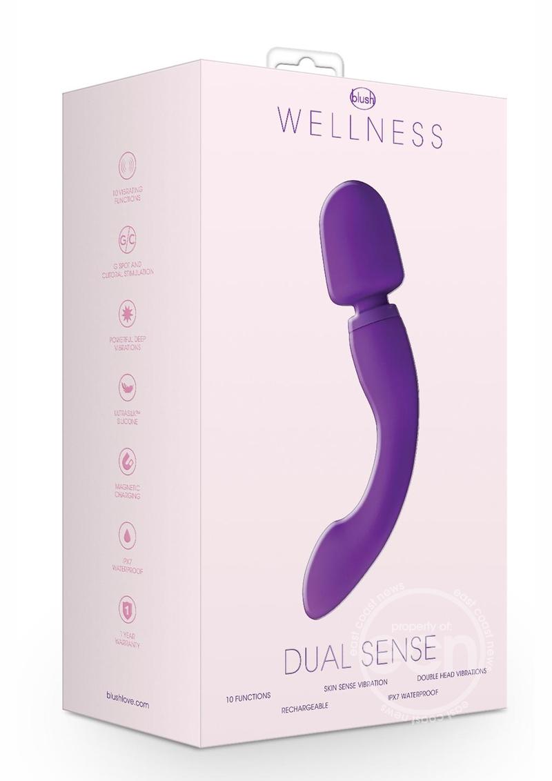 Wellness Dual Sense Rechargeable Silicone Massager