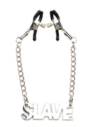 Master Series Enslaved Slave Chain Nipple Clamps