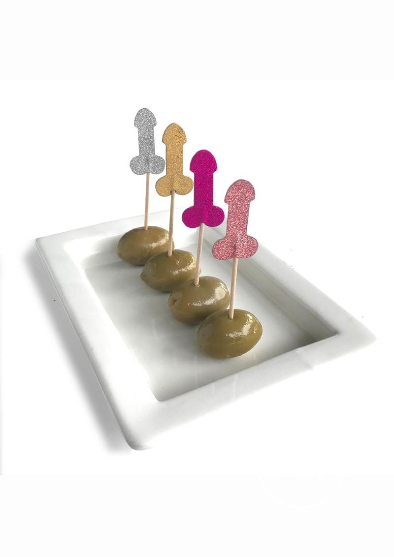Glitterati Penis Party Cupcake Toppers